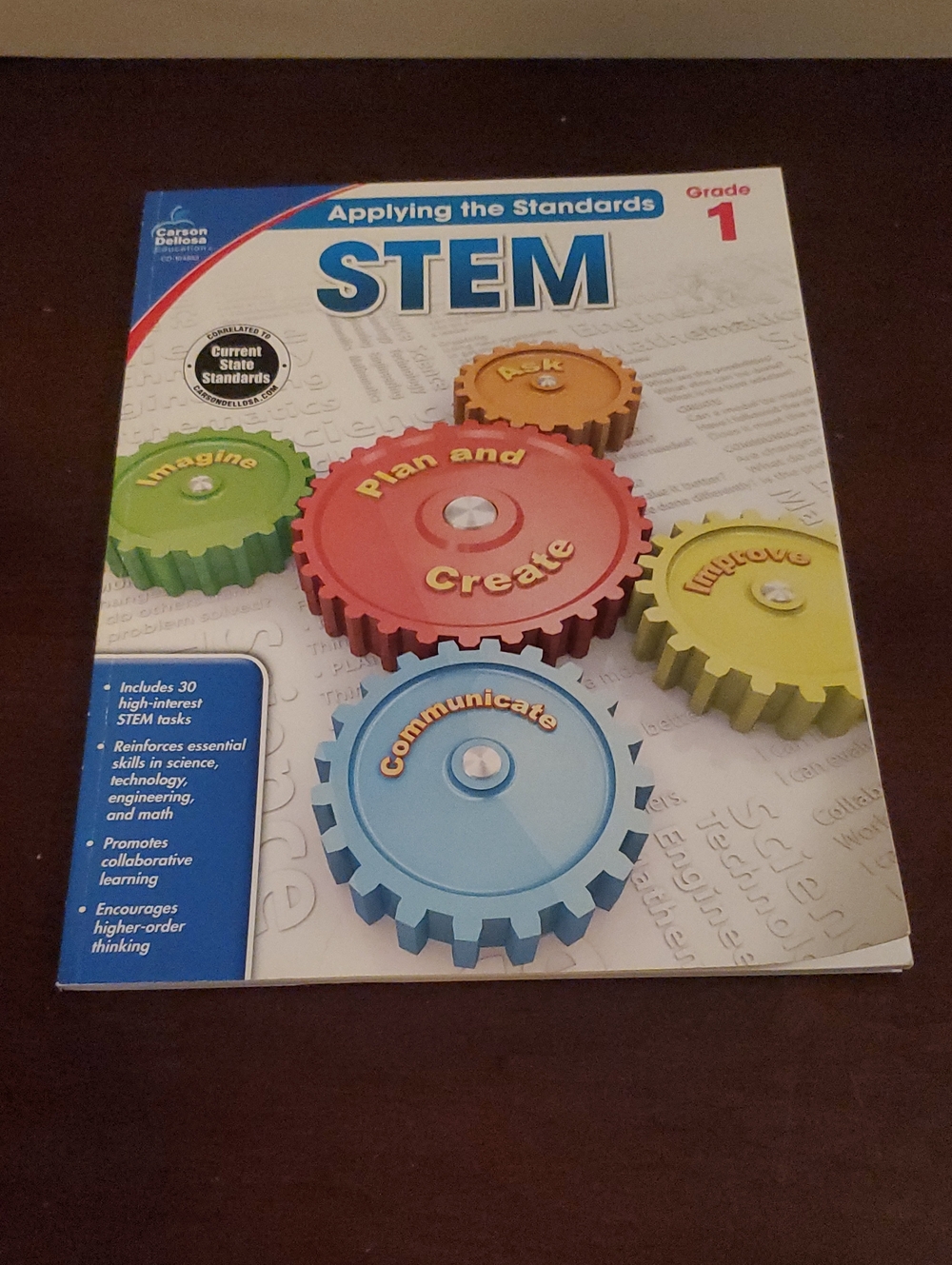 Carson Dellosa Applying The Standards STEM Grade 1 Paperback New/unused